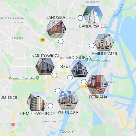 In - Narutowicza Aparthotel Szczecin